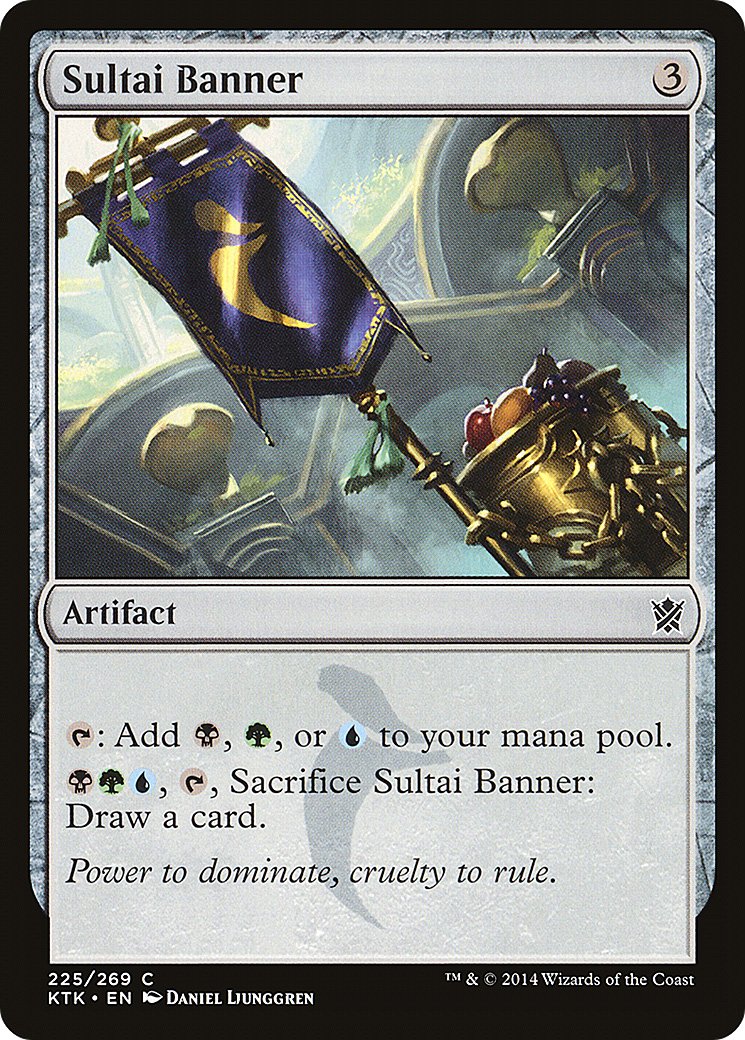 Image of Sultai Banner (KTK-225) - Khans of Tarkir Foil