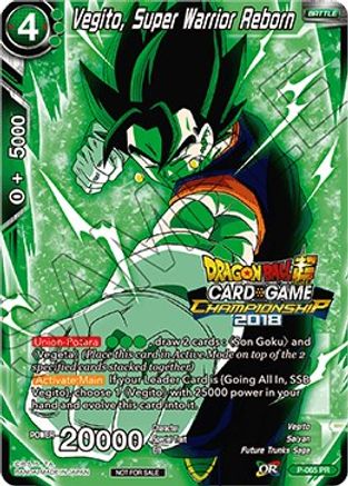 Image of Vegito, Super Warrior Reborn (P-065) - Tournament Promotion Cards