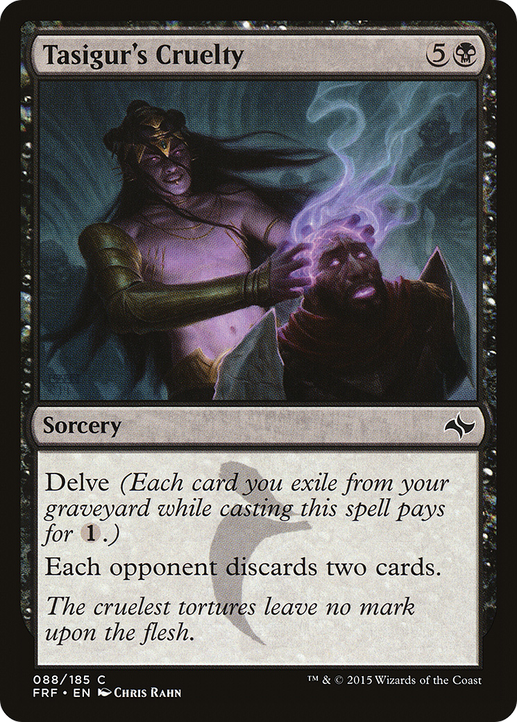 Image of Tasigur's Cruelty (FRF-088) - Fate Reforged Foil
