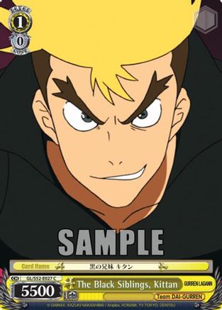 Image of The Black Siblings, Kittan (GL/S52-E027) - Gurren Lagann