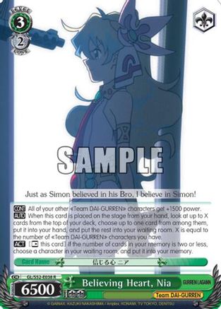 Image of Believing Heart, Nia (GL/S52-E038) - Gurren Lagann