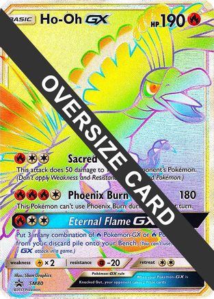 Image of Ho SM80  - Holofoil Jumbo Cards - Promo
