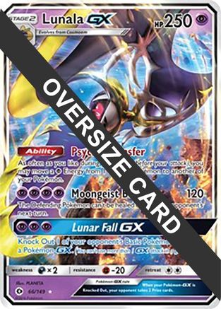 Image of Lunala GX 066/149  - Holofoil Jumbo Cards - Promo
