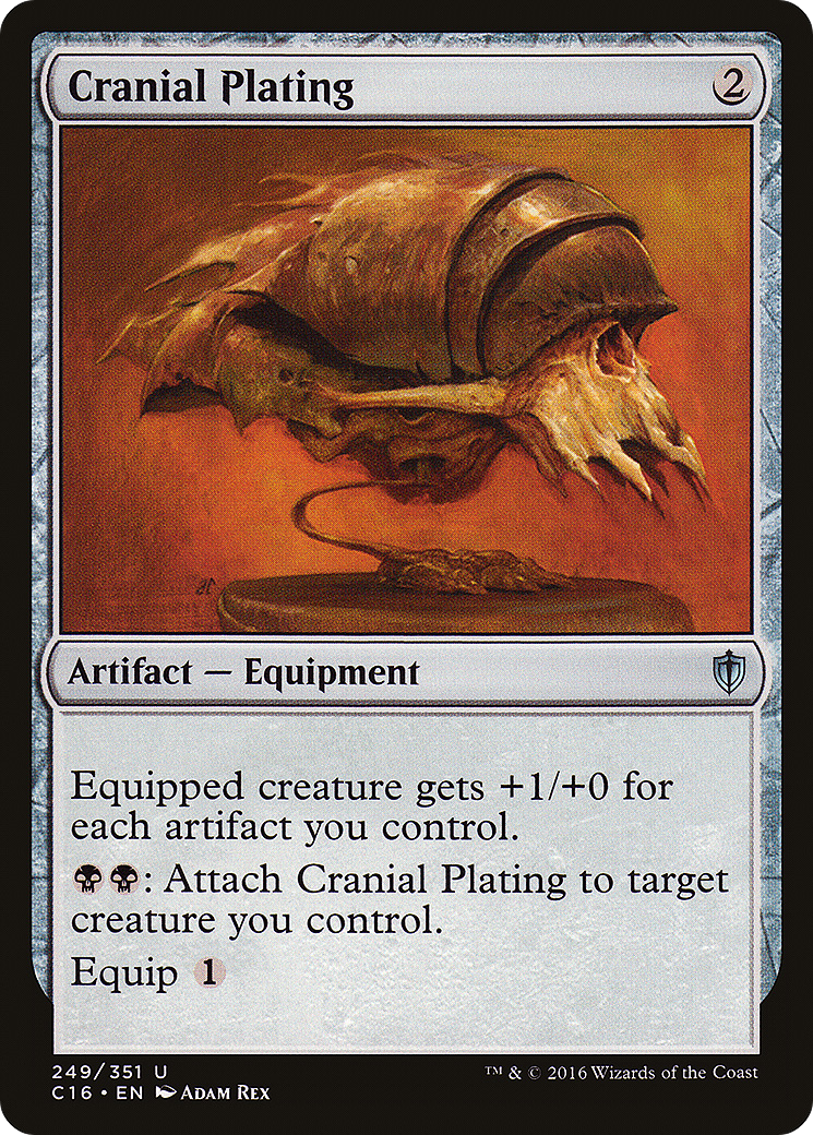 Image of Cranial Plating (C16-249) - Commander 2016