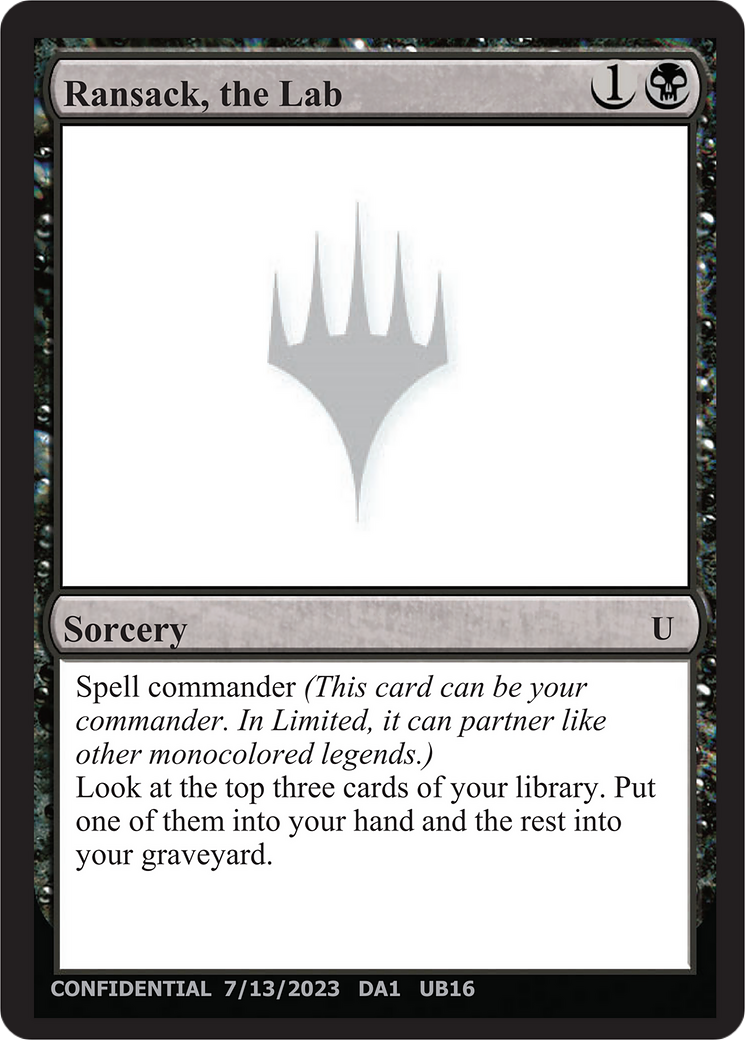 Image of Ransack, the Lab (UNK-UB16) - Unknown Event