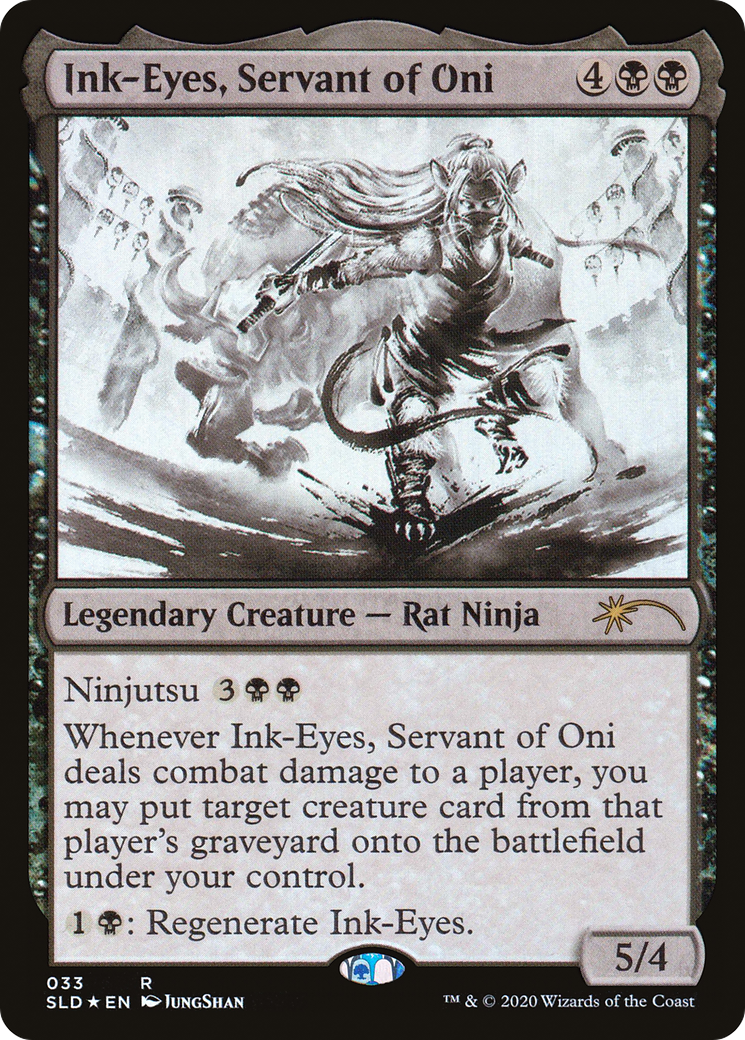Image of Ink-Eyes, Servant of Oni (SLD-033) - Secret Lair Drop Foil