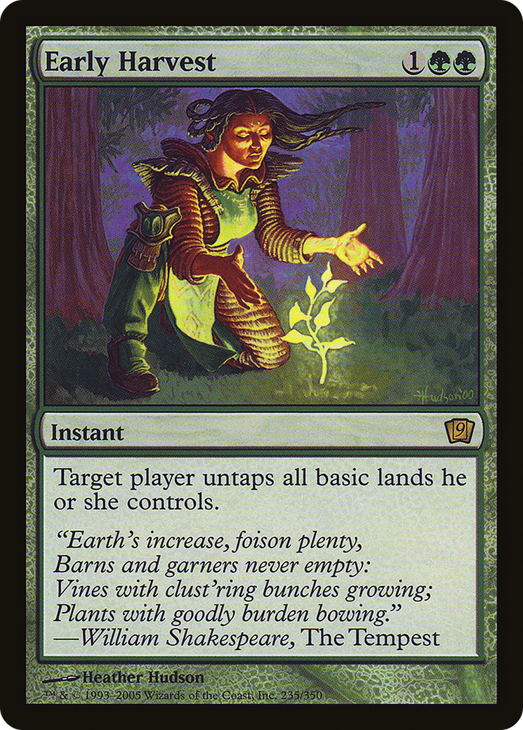 Image of Early Harvest (9ED-235) - 9th Edition