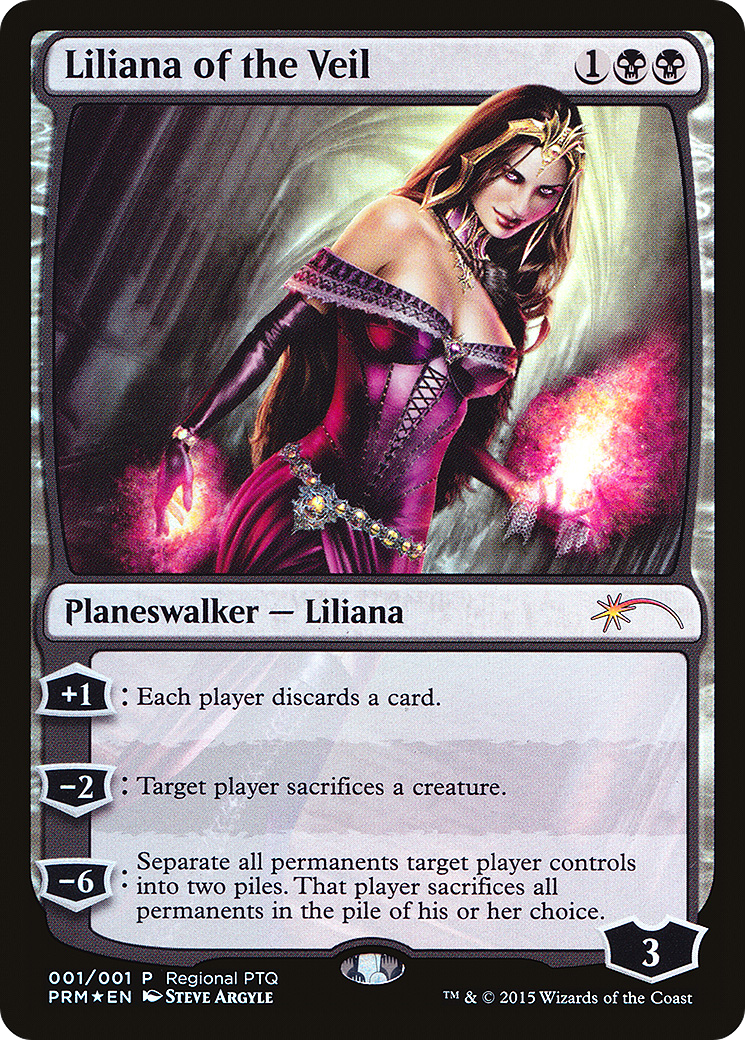 Image of Liliana of the Veil (PTP-001) - Pro Tour Promos Foil