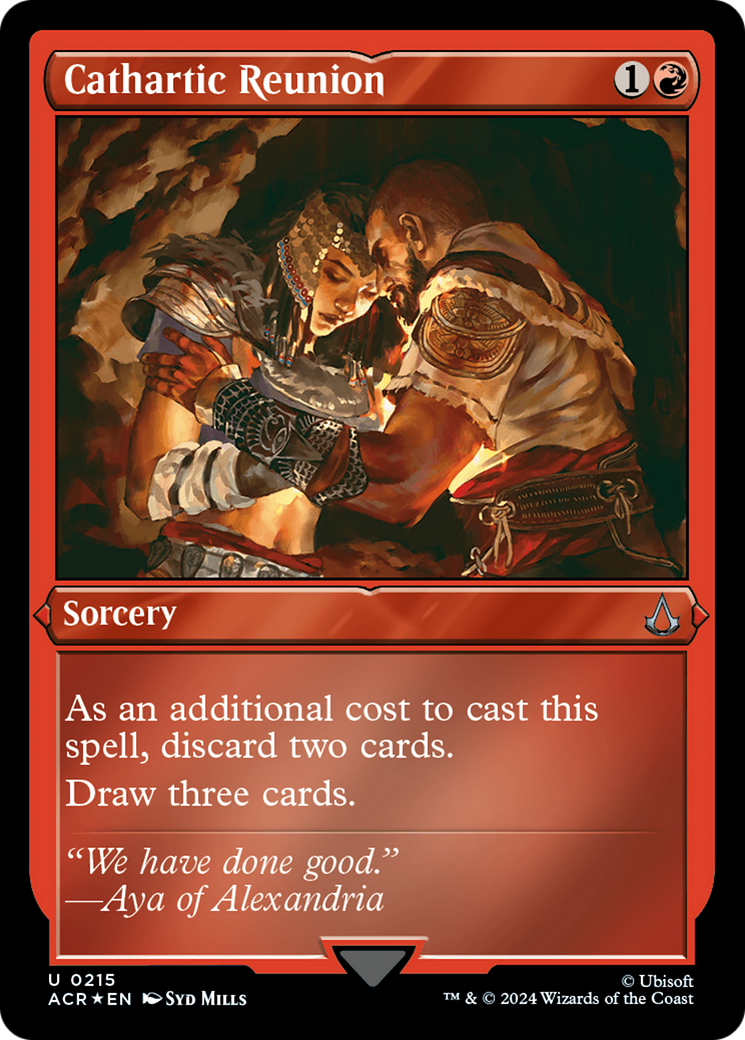Image of Cathartic Reunion (ACR-215) - Assassin's Creed Etched Foil