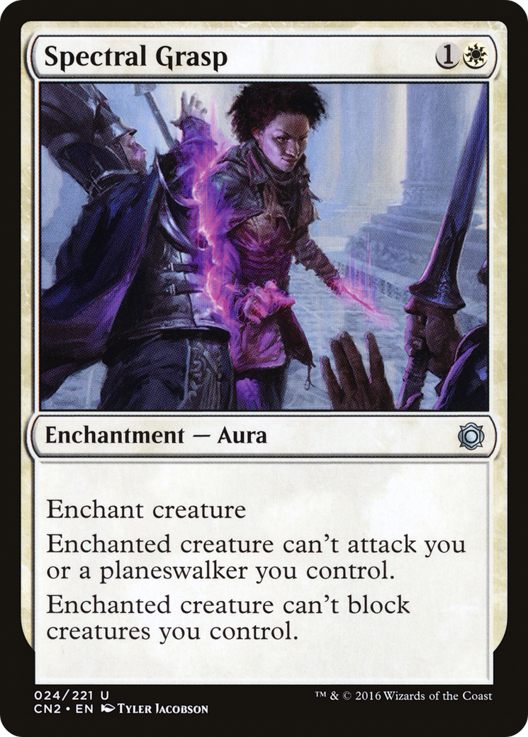 Image of Spectral Grasp (CN2-024) - Conspiracy: Take the Crown Foil
