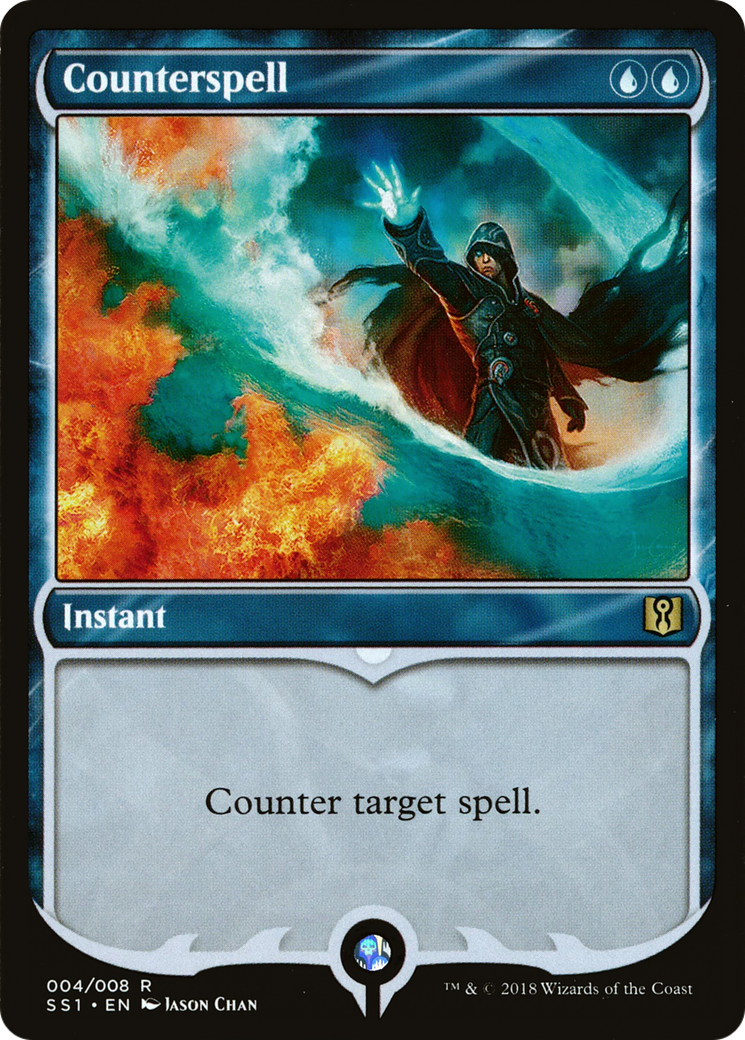 Image of Counterspell (SS1-004) - Signature Spellbook: Jace