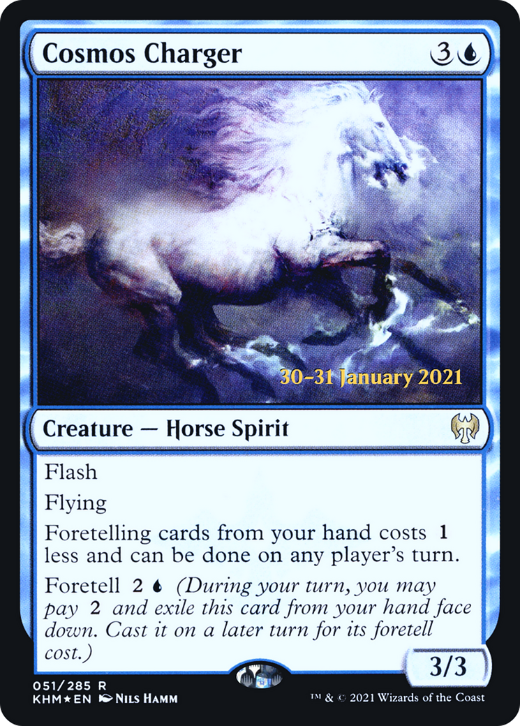 Image of Cosmos Charger (PRE-051) - Kaldheim Promos Foil