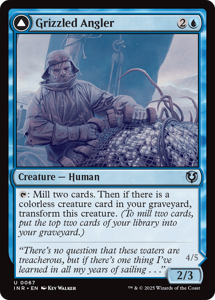 Image of Grizzled Angler (INR-067) - Innistrad Remastered