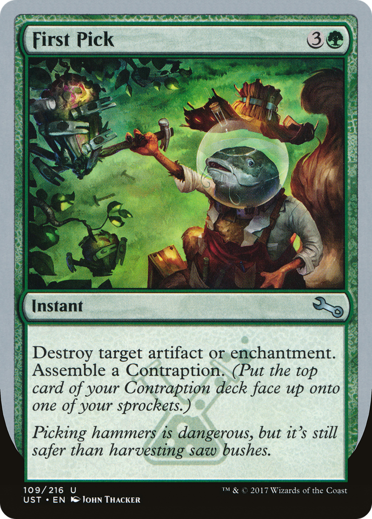 Image of First Pick (UST-109) - Unstable Foil