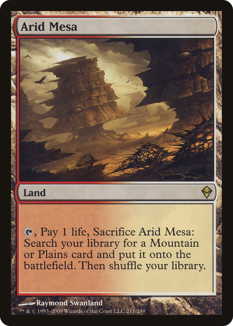 Image of Arid Mesa (ZEN-211) - Zendikar