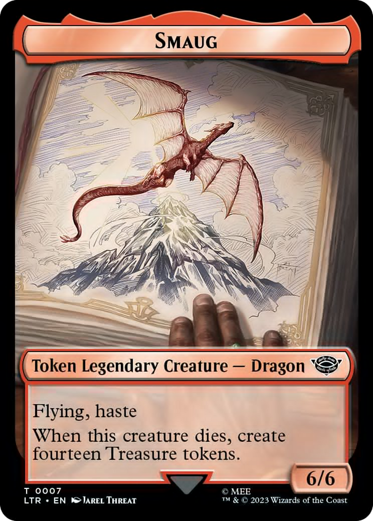 Image of Smaug (TLTR-007) - Tales of Middle-earth Tokens