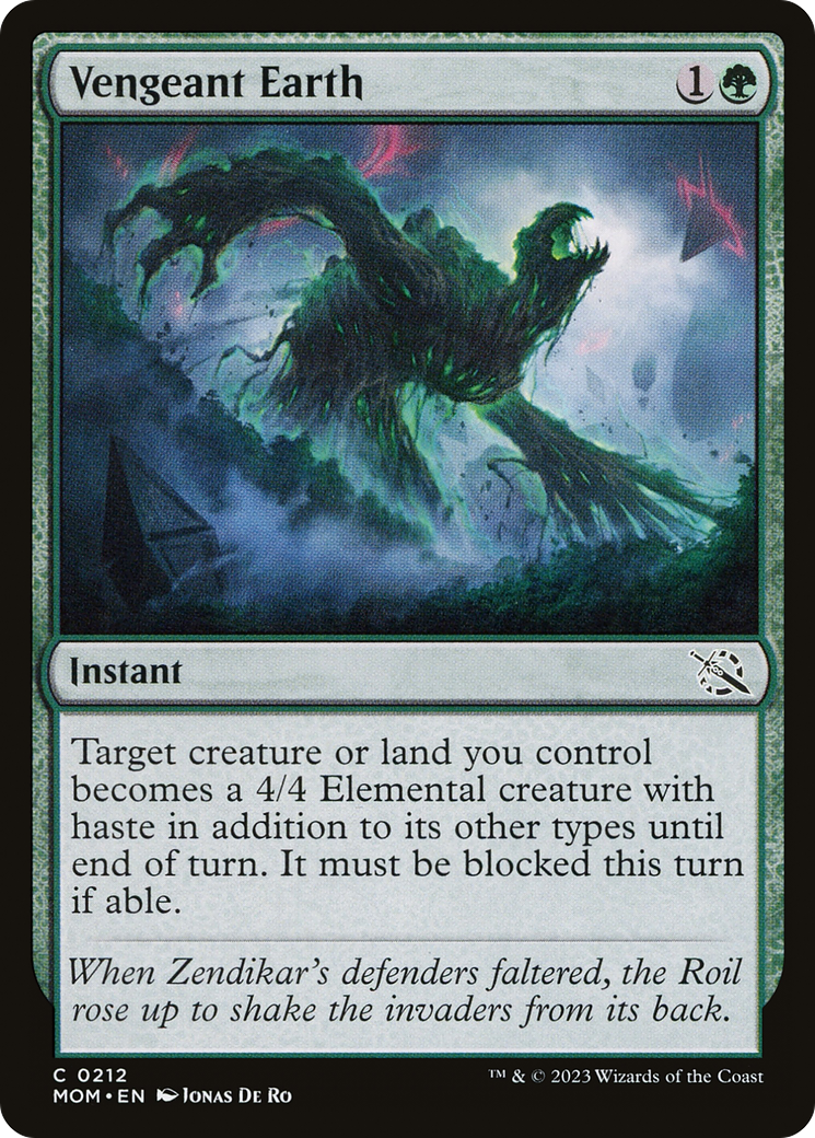 Image of Vengeant Earth (MOM-212) - March of the Machine