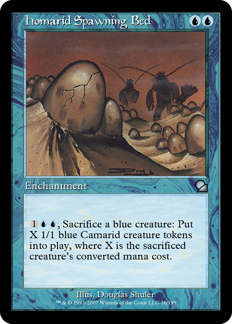 Image of Homarid Spawning Bed (ME1-036) - Masters Edition Foil