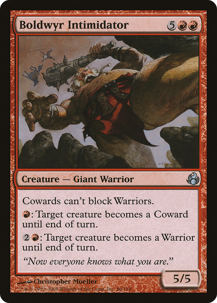 Image of Boldwyr Intimidator (MOR-086) - Morningtide