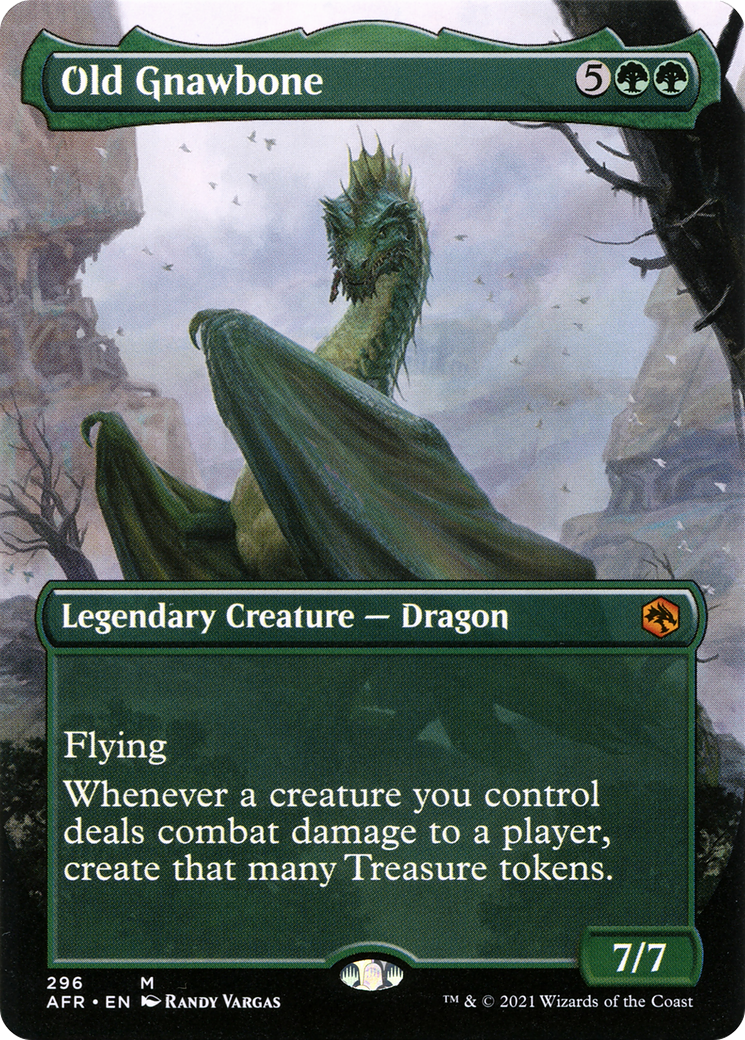 Image of Old Gnawbone (Borderless) (AFR-296) - Adventures in the Forgotten Realms (Borderless)