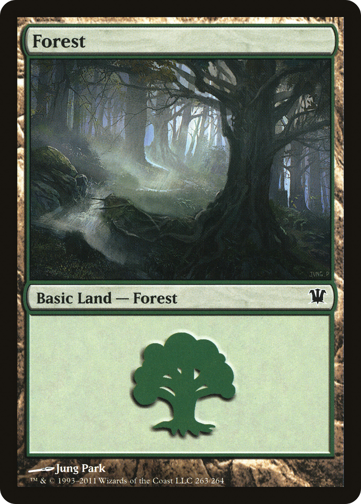 Image of Forest (263) (ISD-263) - Innistrad Foil