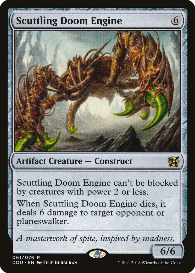 Image of Scuttling Doom Engine (DDU-061) - Duel Decks: Elves vs. Inventors