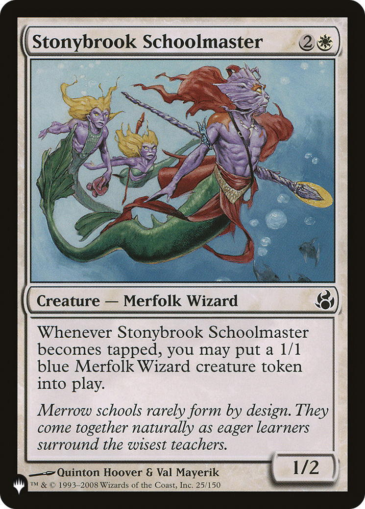 Image of Stonybrook Schoolmaster (LIST-25/150) - The List