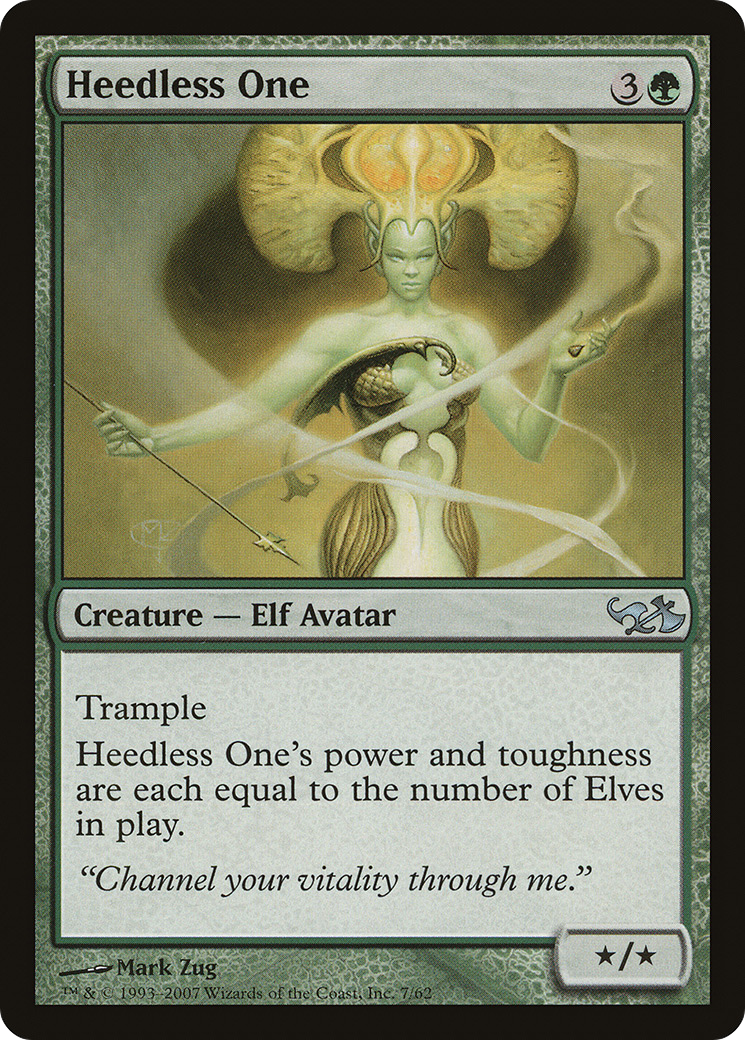 Image of Heedless One (EVG-007) - Duel Decks: Elves vs. Goblins