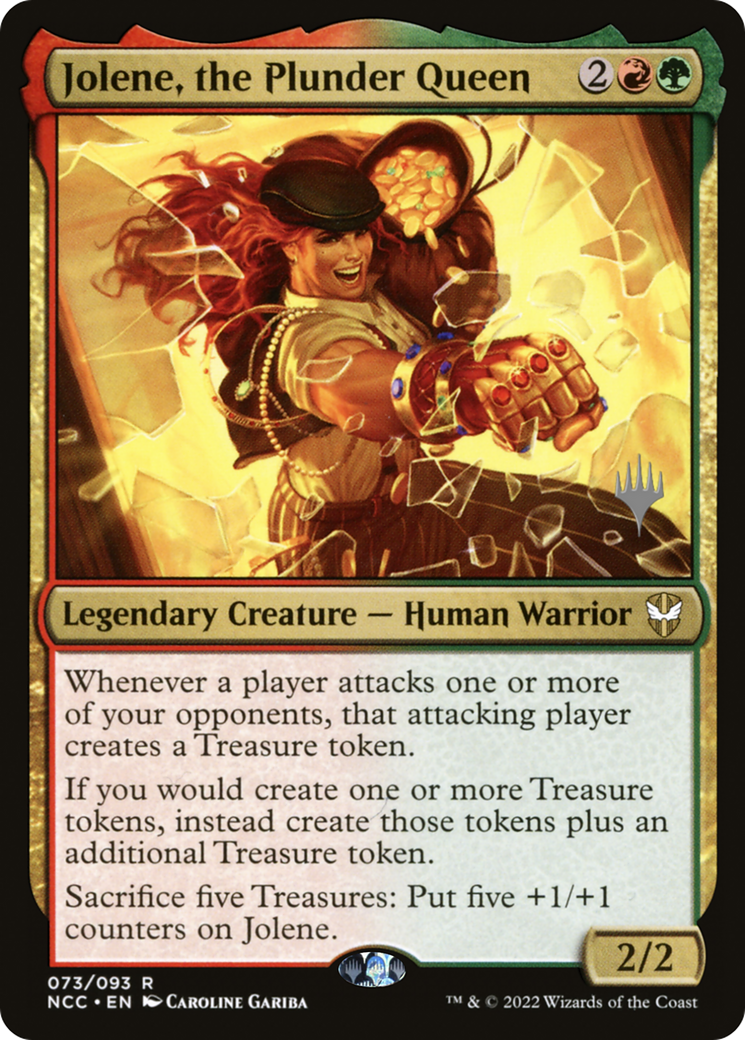 Image of Jolene, the Plunder Queen (PPSNC-073) - New Capenna Commander Promos Foil
