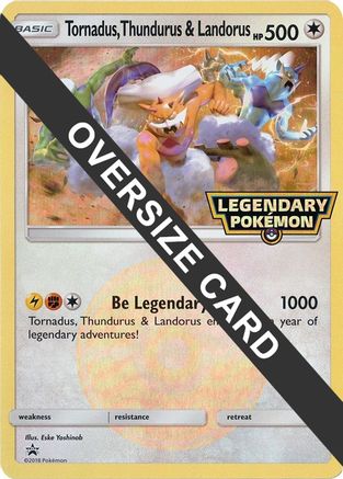 Image of Tornadus, Thundurus & Landorus (Forces of Nature Promo)  - Holofoil Jumbo Cards - Promo