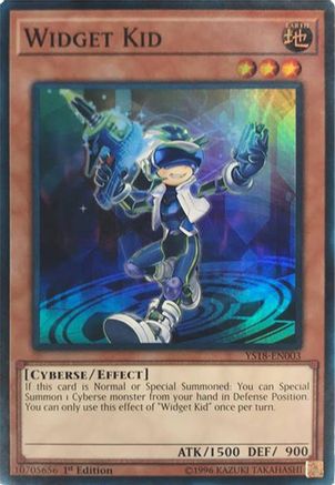 Image of Widget Kid (YS18-EN003) - Starter Deck: Codebreaker 1st Edition