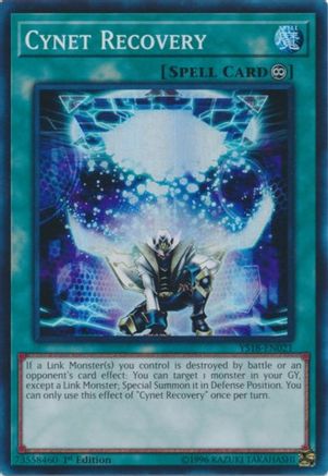 Image of Cynet Recovery (YS18-EN021) - Starter Deck: Codebreaker 1st Edition