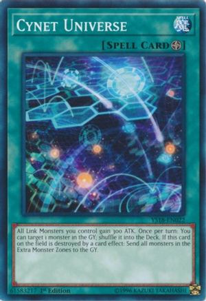 Image of Cynet Universe (YS18-EN022) - Starter Deck: Codebreaker 1st Edition