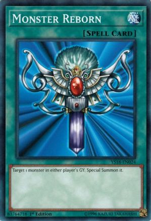 Image of Monster Reborn (YS18-EN024) - Starter Deck: Codebreaker 1st Edition