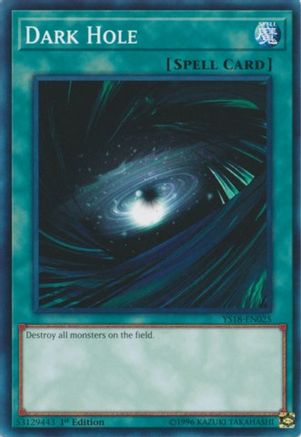 Image of Dark Hole (YS18-EN025) - Starter Deck: Codebreaker 1st Edition
