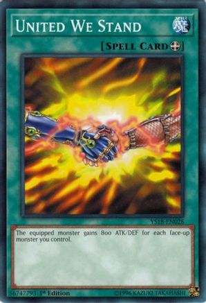 Image of United We Stand (YS18-EN028) - Starter Deck: Codebreaker 1st Edition