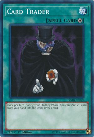 Image of Card Trader (YS18-EN029) - Starter Deck: Codebreaker 1st Edition
