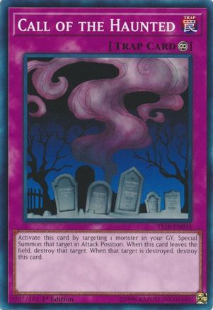 Image of Call of the Haunted (YS18-EN035) - Starter Deck: Codebreaker 1st Edition