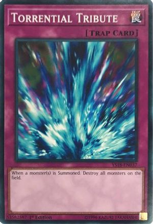 Image of Torrential Tribute (YS18-EN037) - Starter Deck: Codebreaker 1st Edition