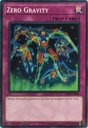 Image of Zero Gravity (YS18-EN039) - Starter Deck: Codebreaker 1st Edition