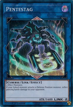Image of Pentestag (YS18-EN042) - Starter Deck: Codebreaker 1st Edition