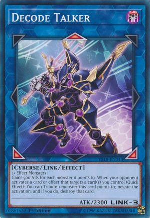 Image of Decode Talker (YS18-EN043) - Starter Deck: Codebreaker 1st Edition