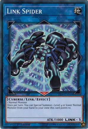 Image of Link Spider (YS18-EN044) - Starter Deck: Codebreaker 1st Edition