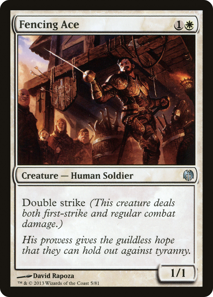 Image of Fencing Ace (DDL-005) - Duel Decks: Heroes vs. Monsters