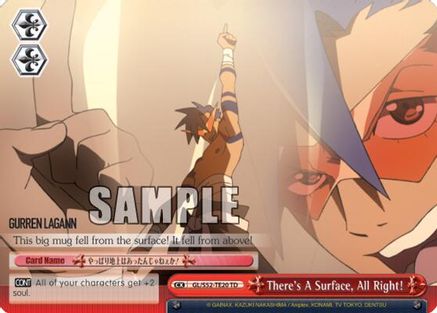 Image of There's A Surface, All Right! (GL/S52-TE20) - Gurren Lagann