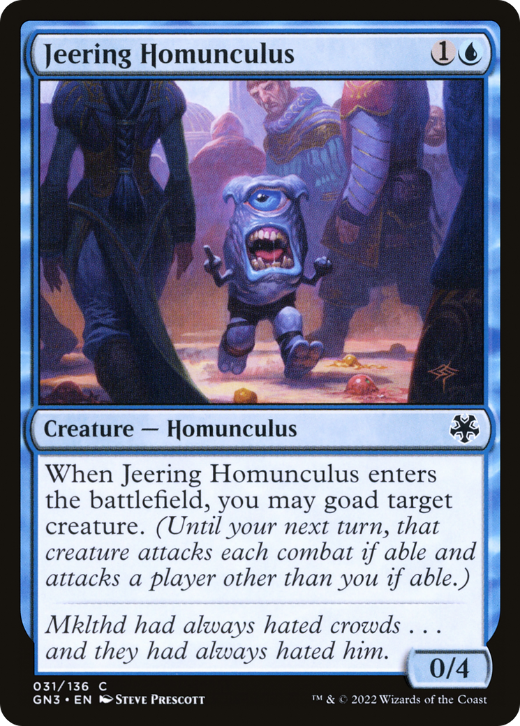 Image of Jeering Homunculus (GN3-031) - Game Night: Free-for-All