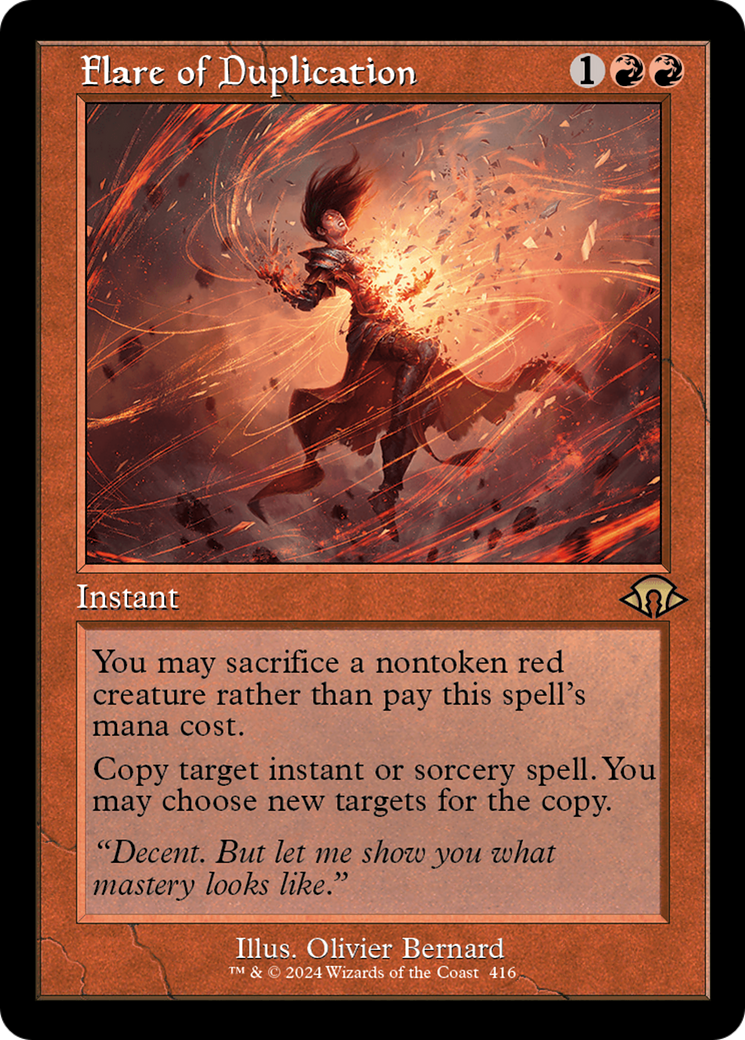 Image of Flare of Duplication (Retro Frame) (MH3-416) - Modern Horizons 3