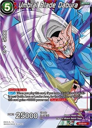 Image of Umbral Blade Dabura (EX03-04) - Expansion Deck Box Set 03 Ultimate Box Foil