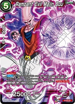 Image of Rampant Evil Majin Buu (EX03-05) - Expansion Deck Box Set 03 Ultimate Box Foil
