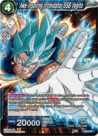 Image of Awe-Inspiring Intimidator SSB Vegito (EX03-08) - Expansion Deck Box Set 03 Ultimate Box